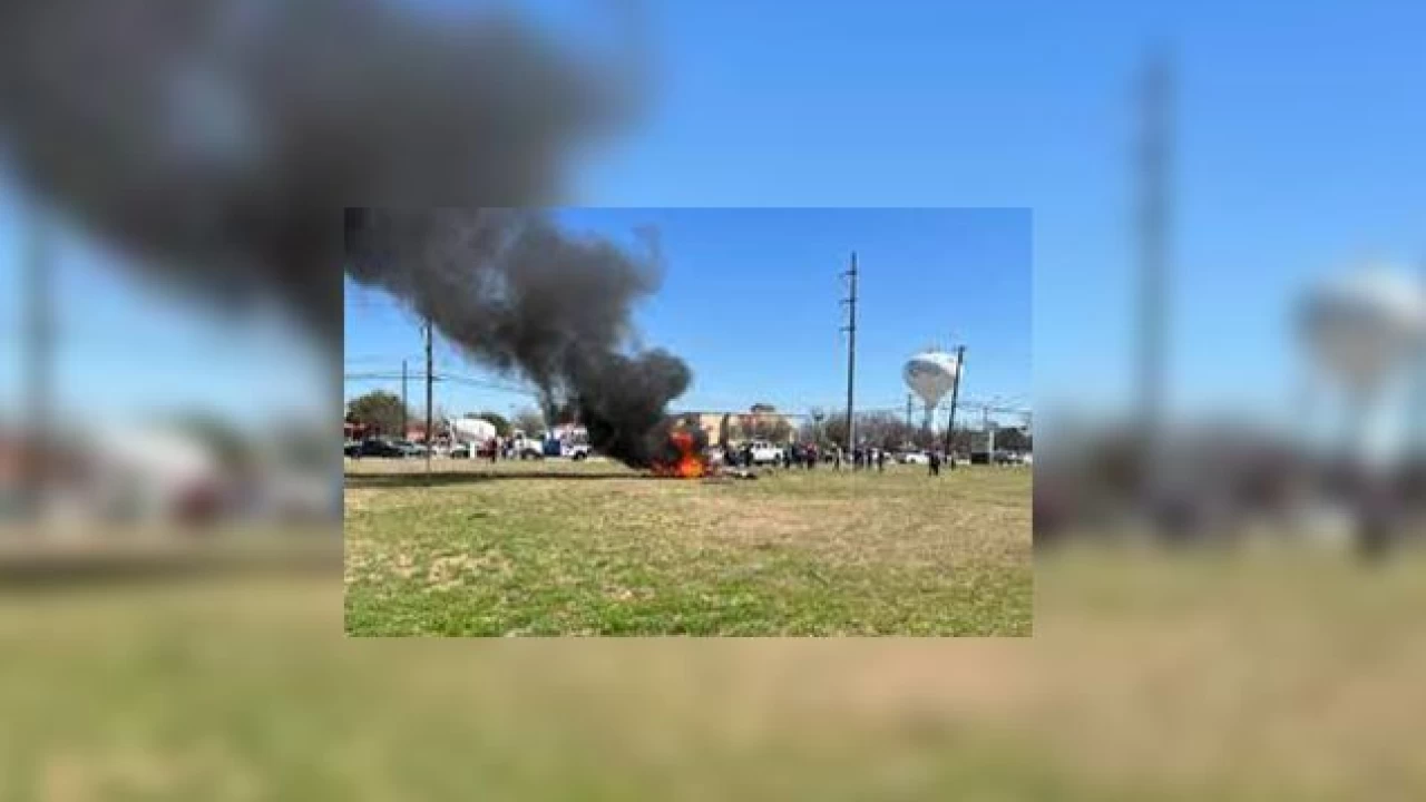 Two killed in fiery Dallas chopper crash