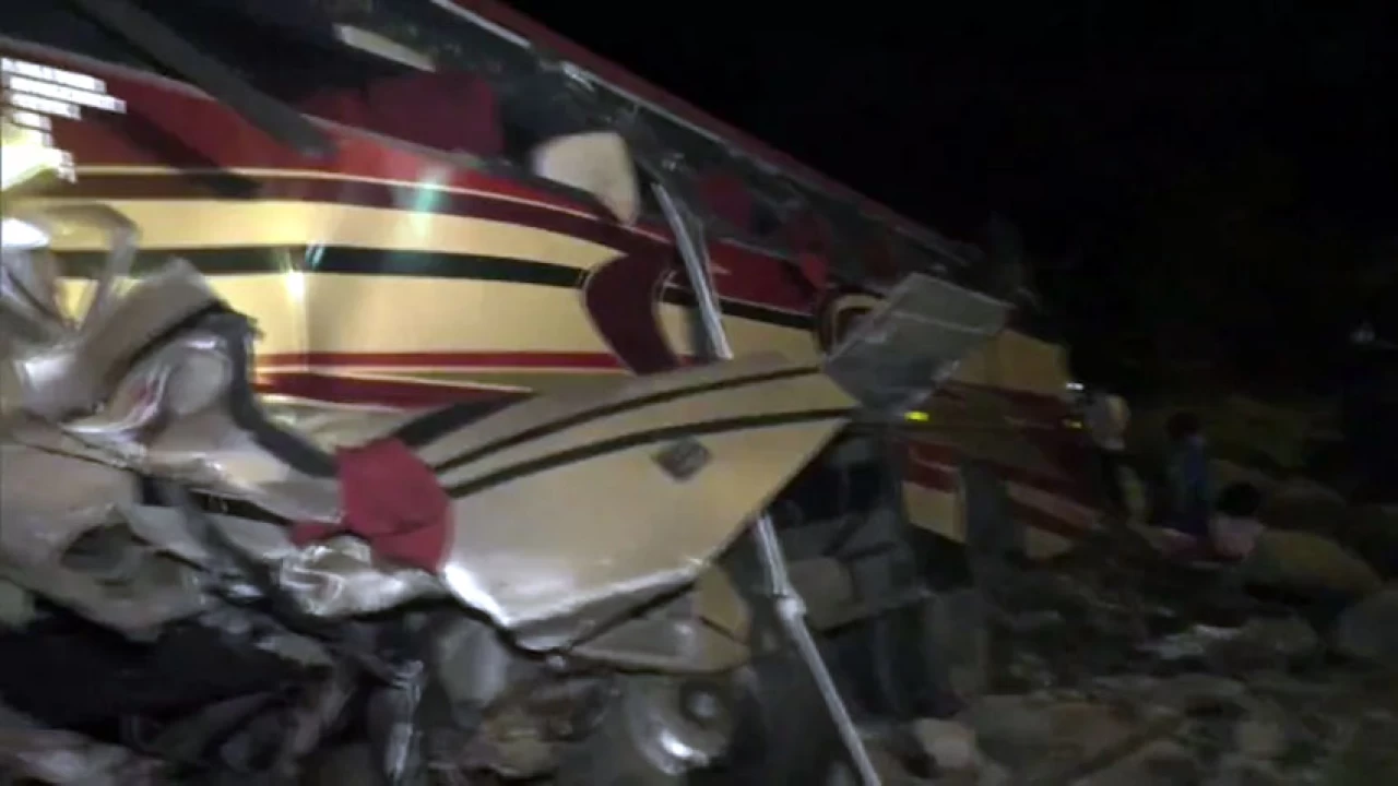 Seven killed, 40 injured as bus falls into ravine 