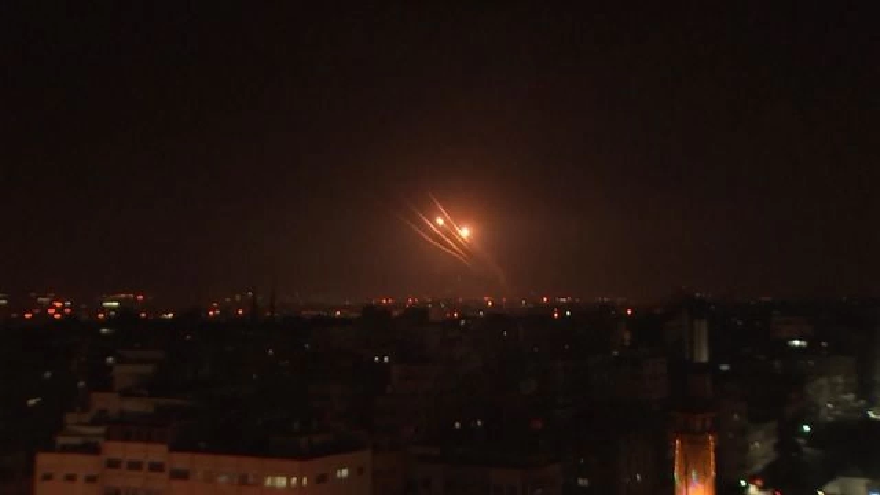 Syrian air defences shoot down Israeli missiles fired on Damascus: state news