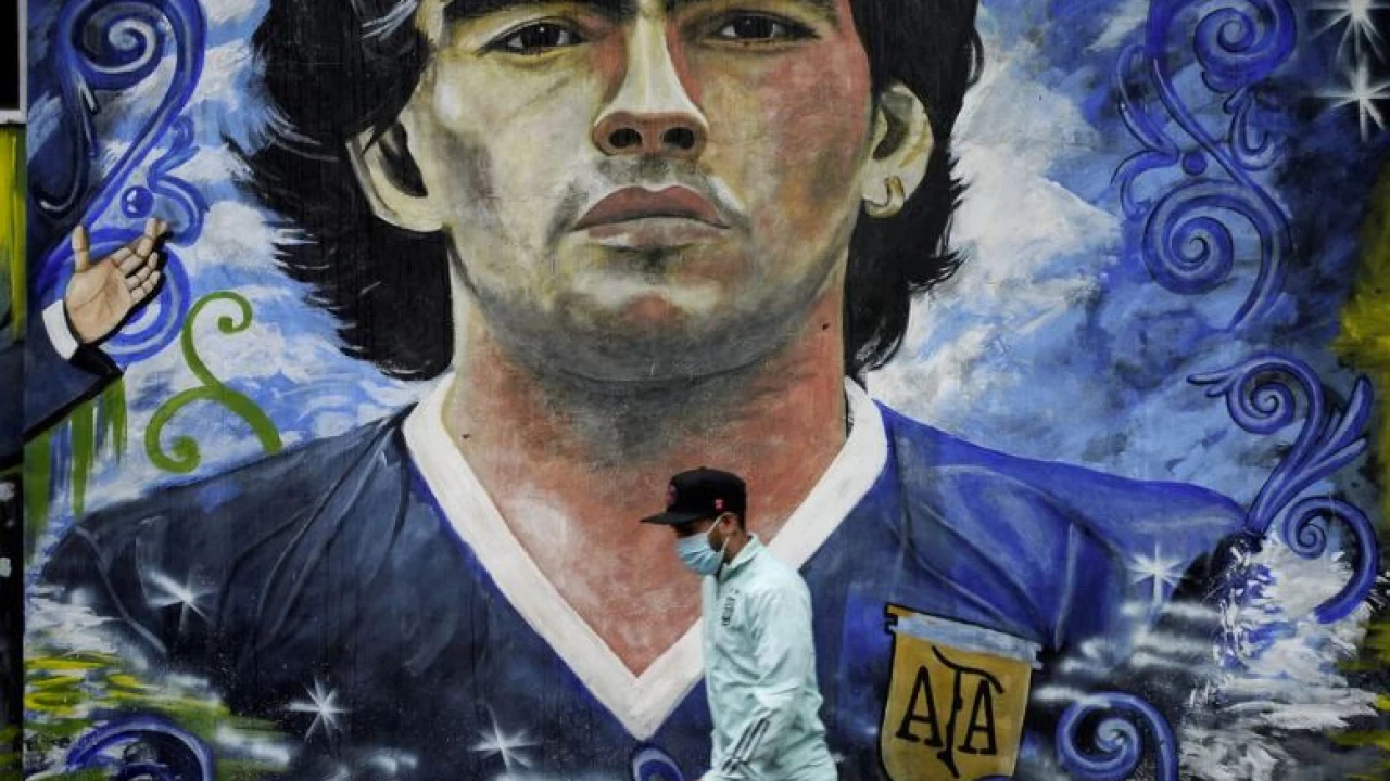 Soccer legend Maradona's 'Hand of God' shirt likely to fetch $5.23mln at auction