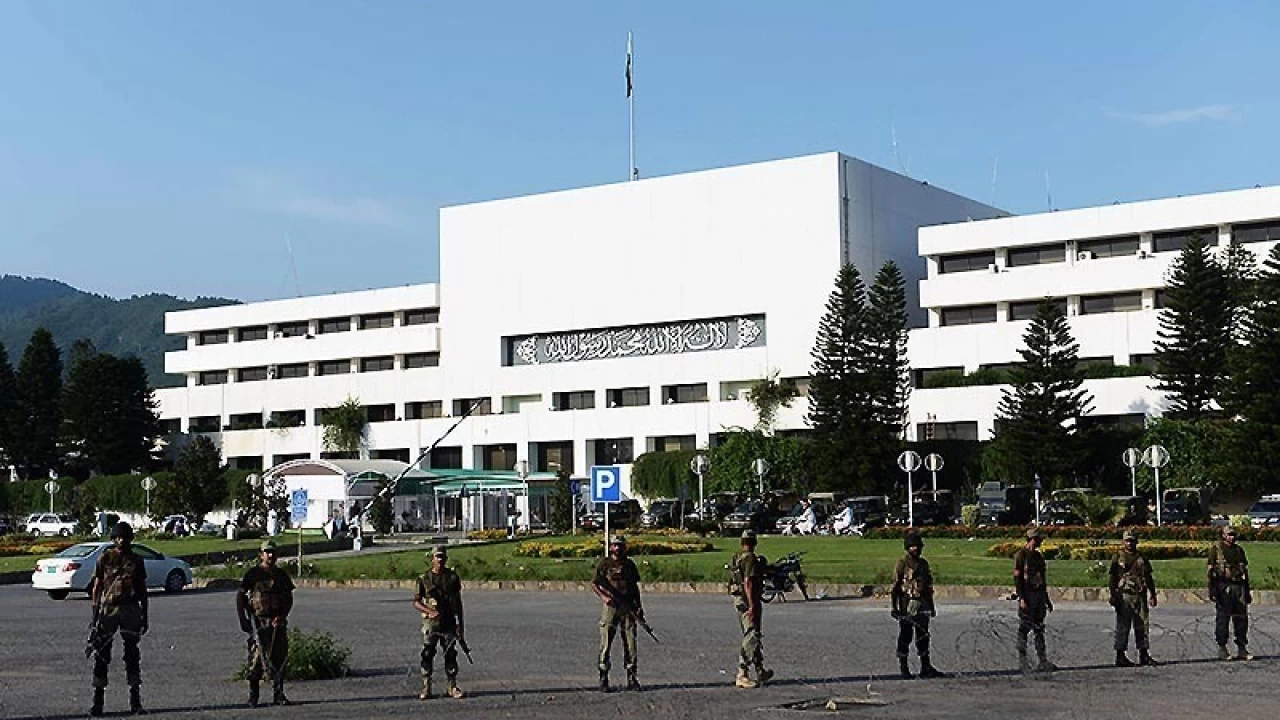 Security beefed up outside Parliament House