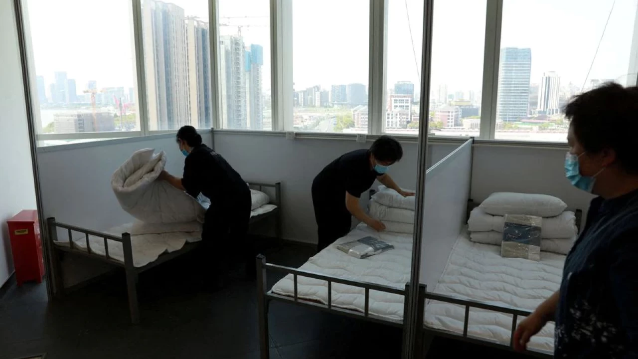 Shanghai turns residences into COVID isolation facilities, sparking protest