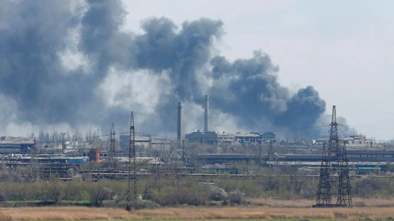 Putin says no need to storm Mariupol steel plant where Ukrainians holed up