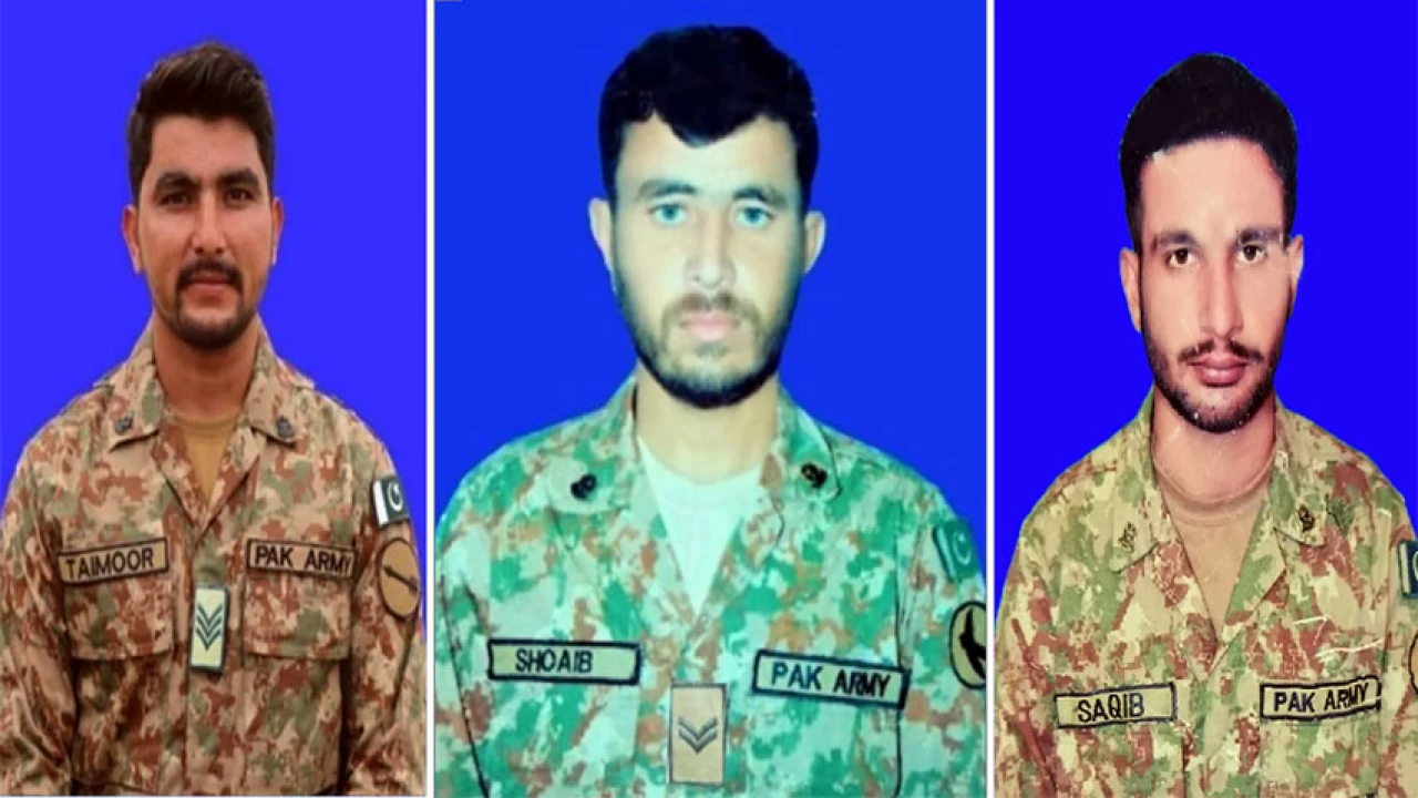 Three martyred in cross border attack from Afghanistan