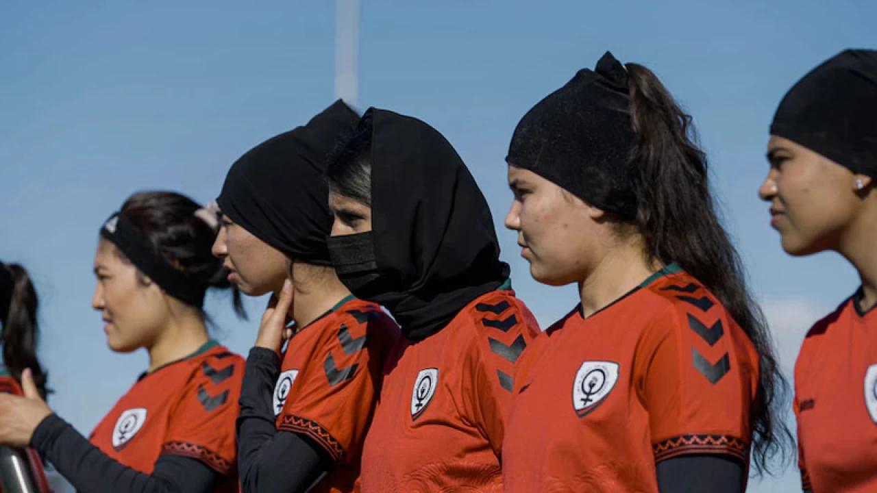 Afghan women players make football debut in Australia