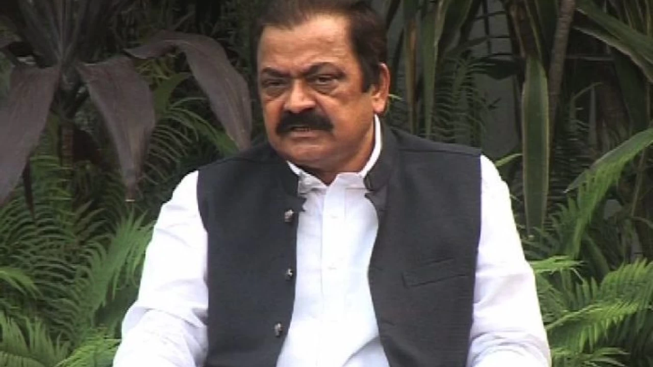 Rana Sanaullah expresses resolve to arrest perpetrators of Karachi blast