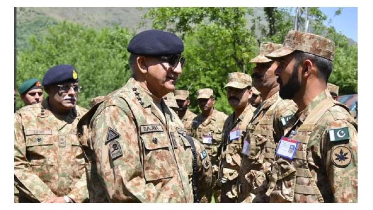 Army chief Bajwa lauds combat readiness of troops stationed at LOC