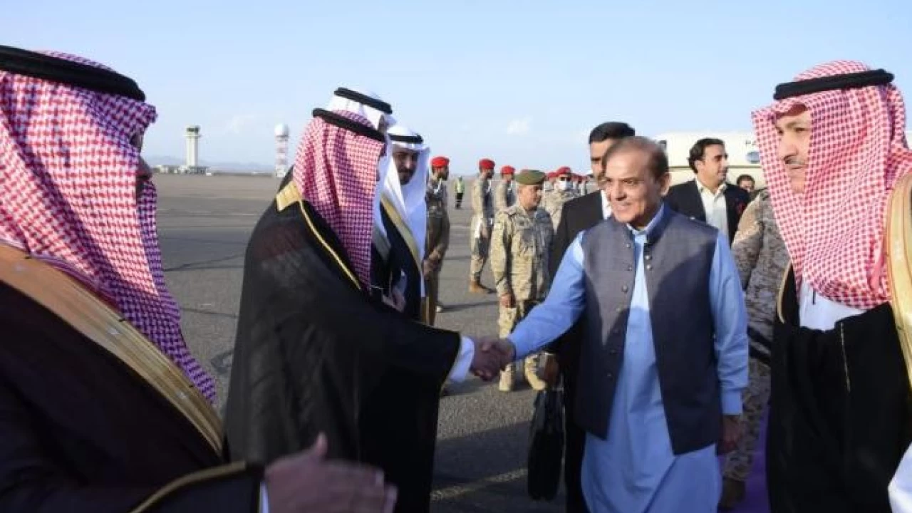 pm shahbaz visit to saudi arabia