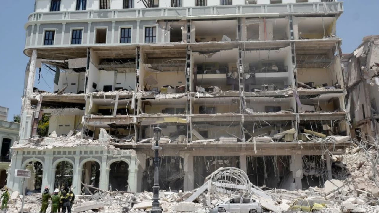 Havana hotel blast leaves 8 dead, 30 wounded; gas leak suspected