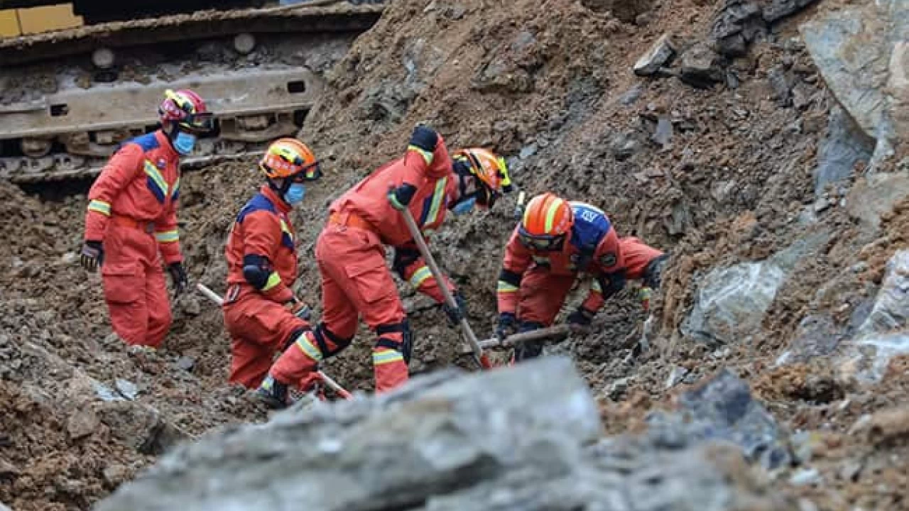 Five killed in southwest China rockslide