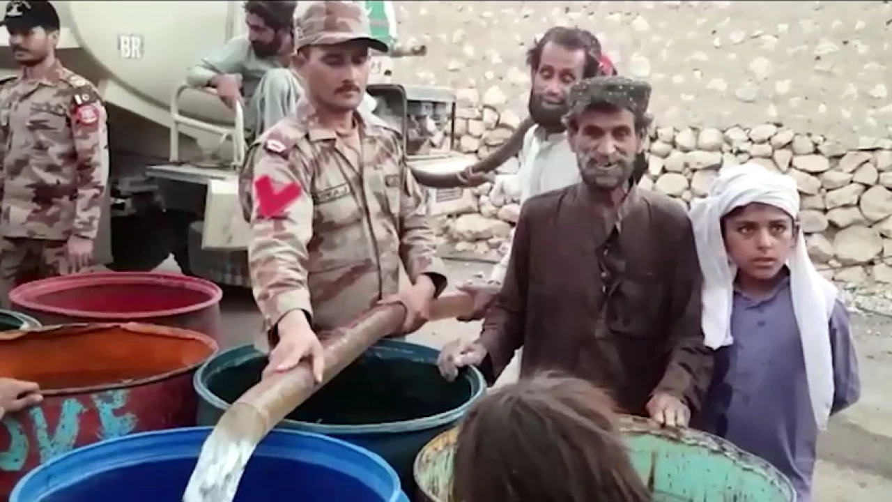 63 water bowsers employed to provide clean drinking water in Dera Bugti