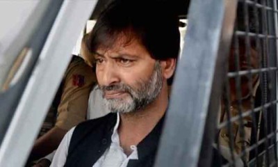 حریت رہنما یاسین ملک   دہلی عدالت پہنچ گئے ، فیصلہ آج سنایا جائے گا