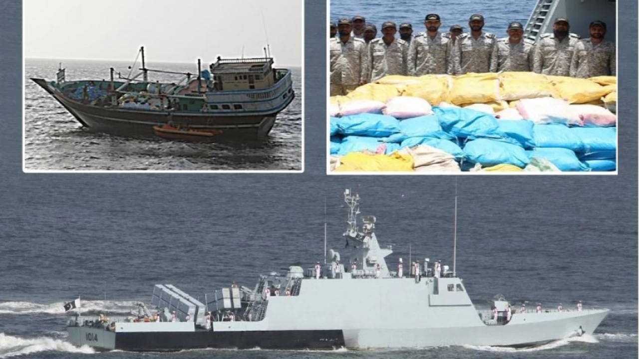 Pakistan Navy seizes huge cache of drugs in Arabian Sea raid