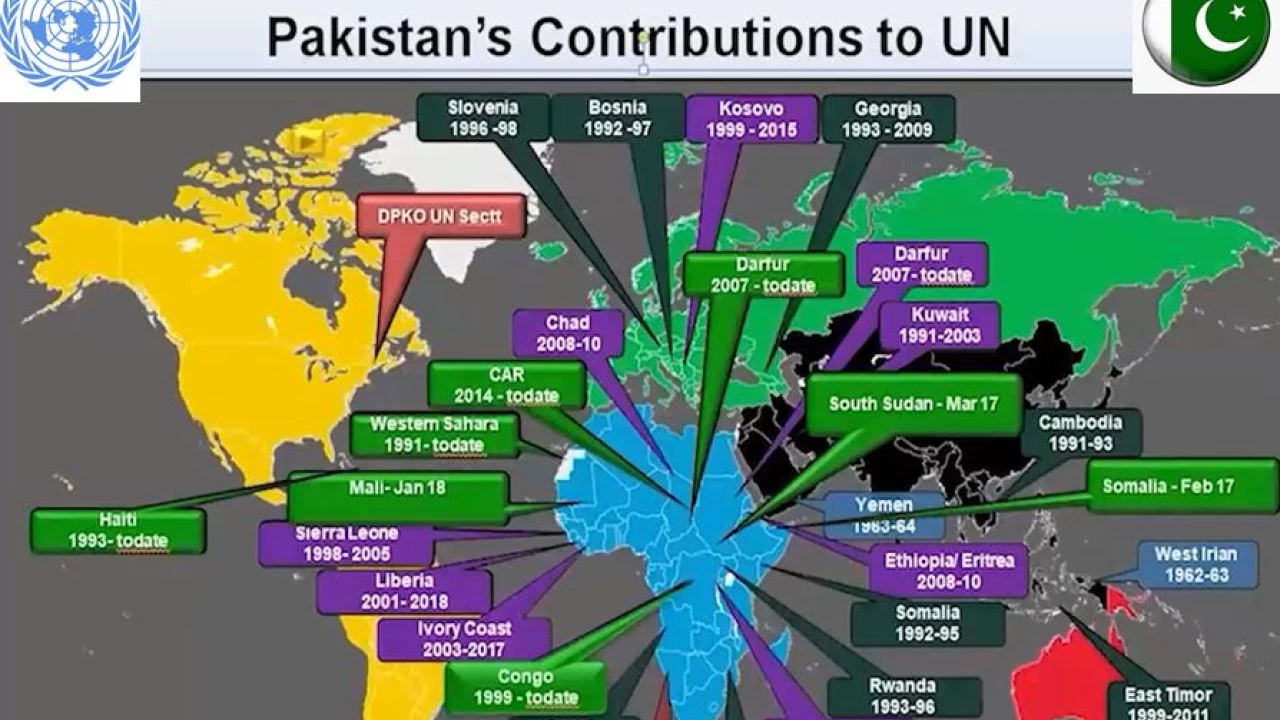 Pakistan has been most significant, consistent contributor to UN peacekeeping: ISPR