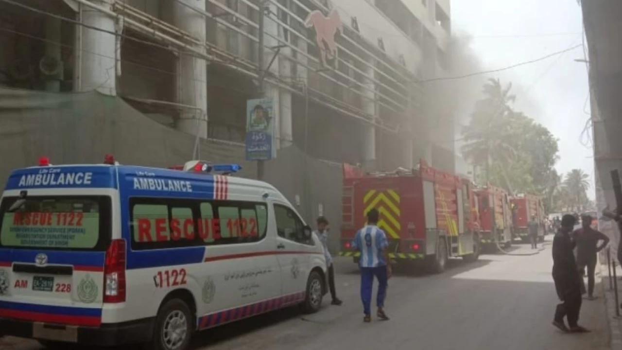 Karachi: One dead, 3 fainted in blaze at departmental store's basement