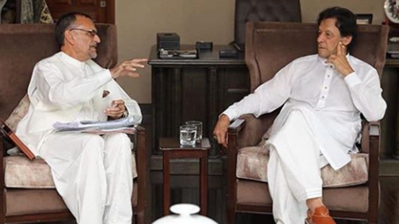 وزیر اعظم عمران خان اور وفاقی وزیر اعظم سواتی کا ٹیلیفونک رابطہ