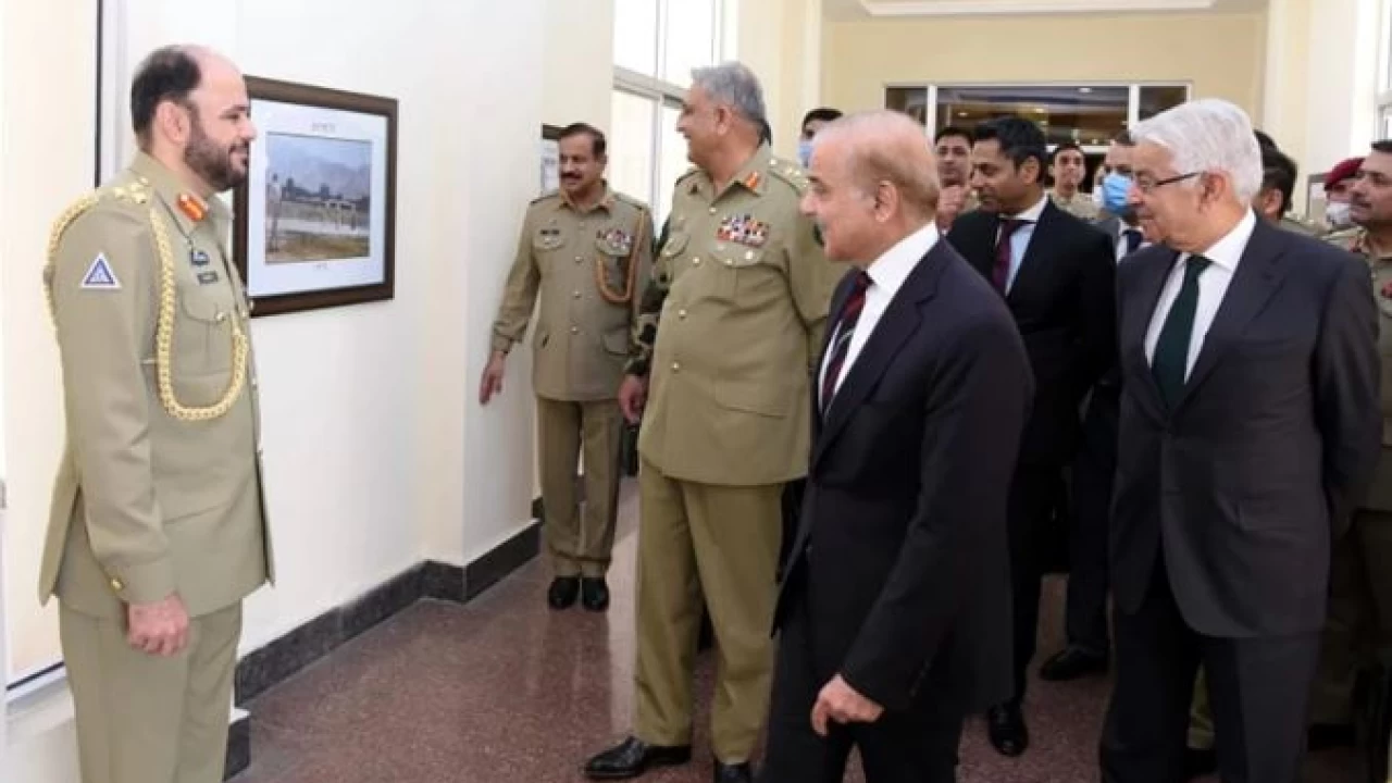 PM Shehbaz Sharif visits Command Staff College Quetta