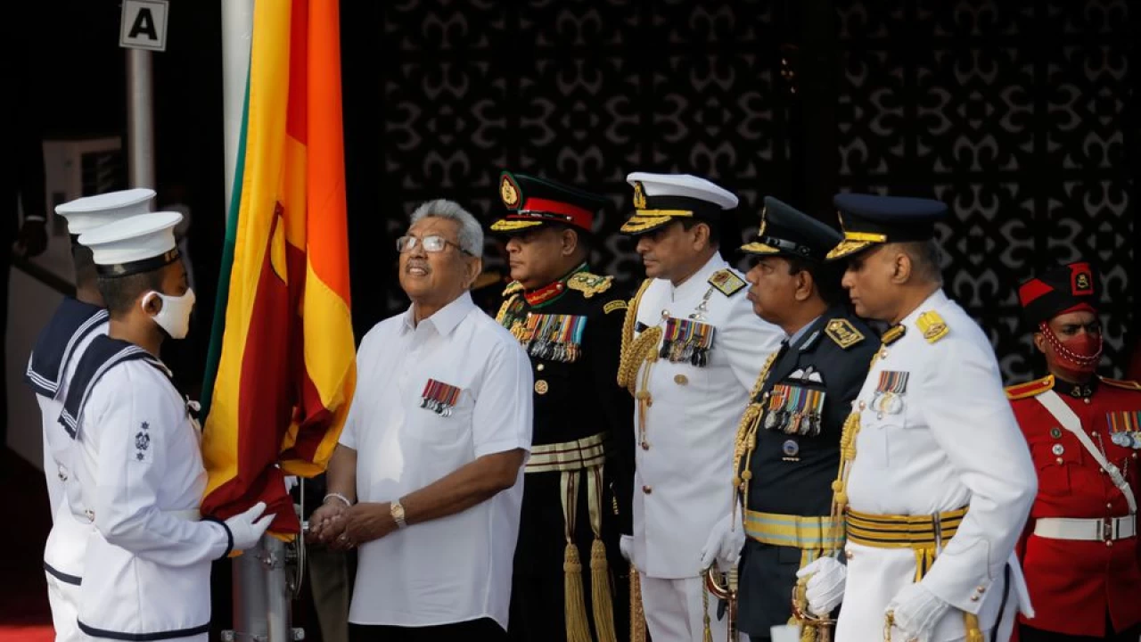 Sri Lanka president vows to finish term