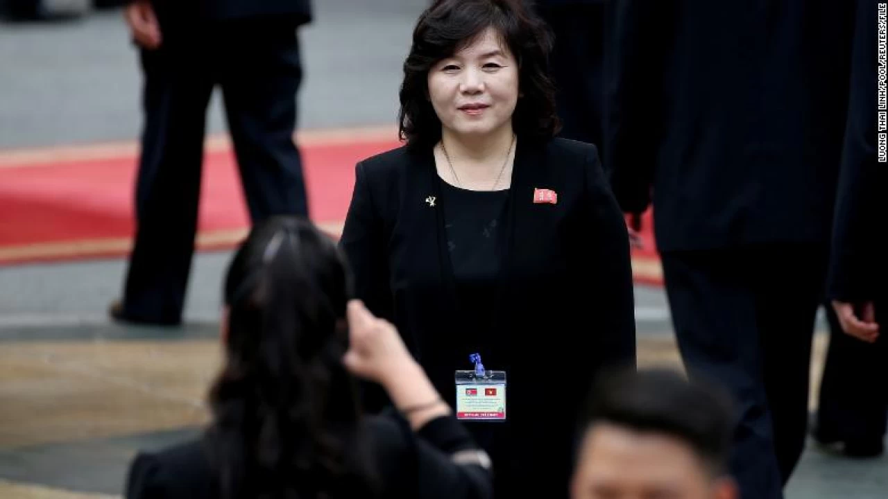 N. Korea appoints nuclear negotiator as first woman foreign minister