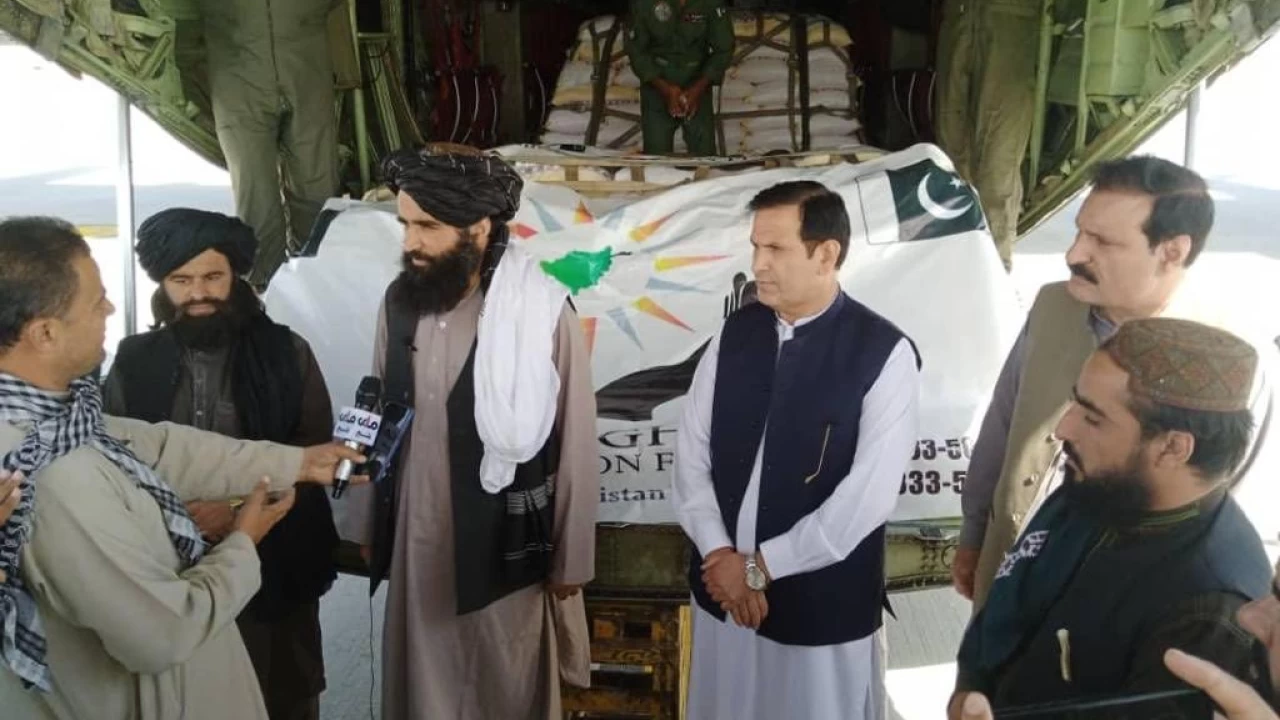 Pakistan's assistance to Afghanistan continues