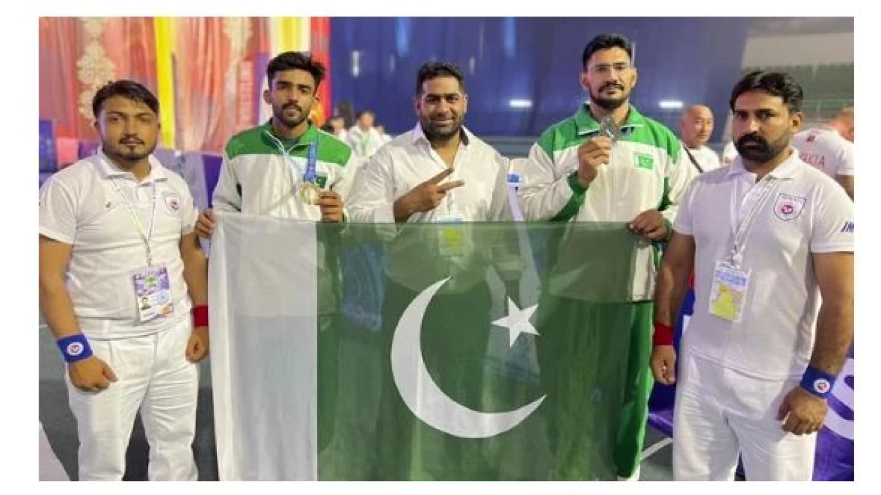 Pakistanis win 2 silver medals in fourth Mas-Wrestling World Championship