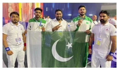 Pakistanis win 2 silver medals in fourth Mas-Wrestling World Championship
