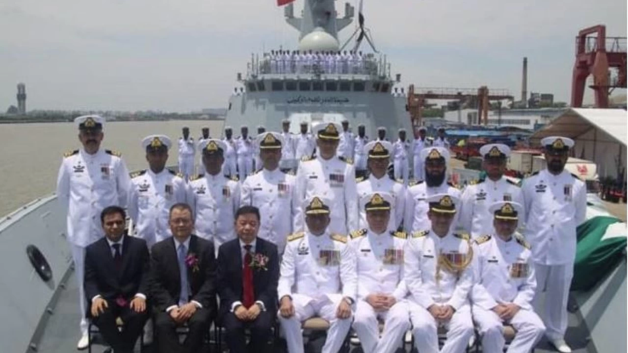 Pakistan Navy gets 2nd Type 054 A/P frigate from China