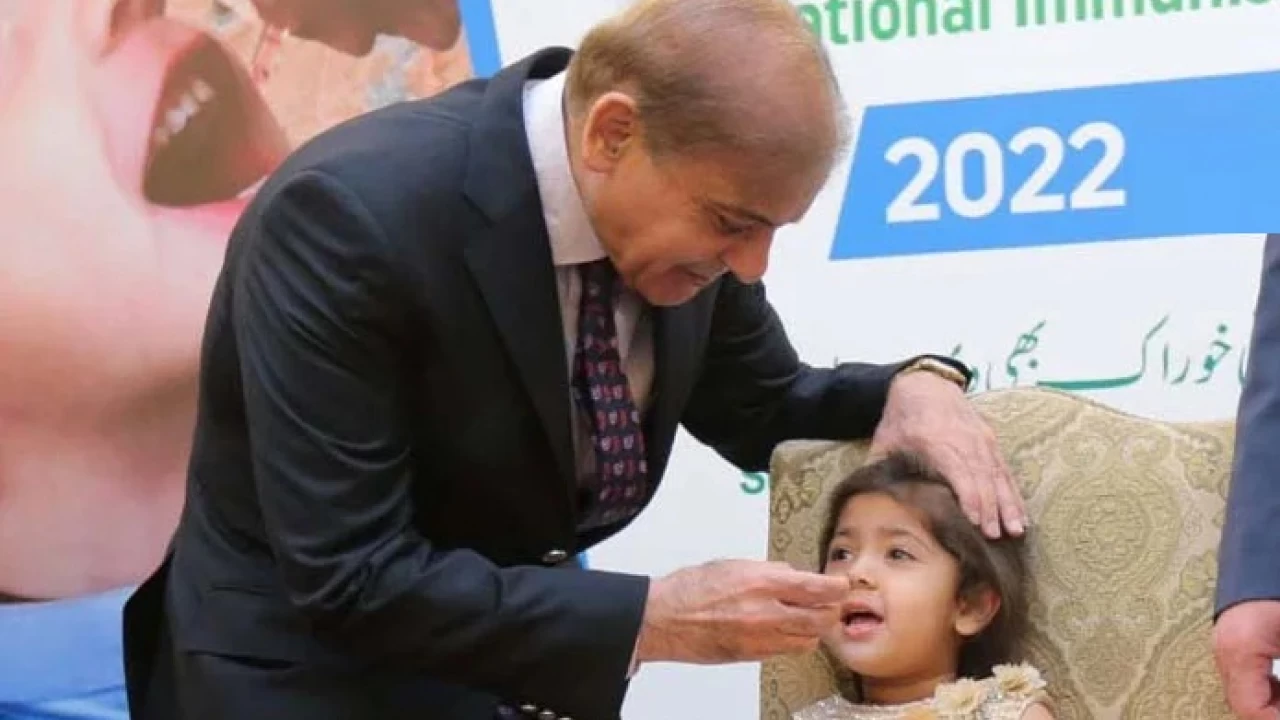 PM Shehbaz Sharif expresses resolve to defeat polio