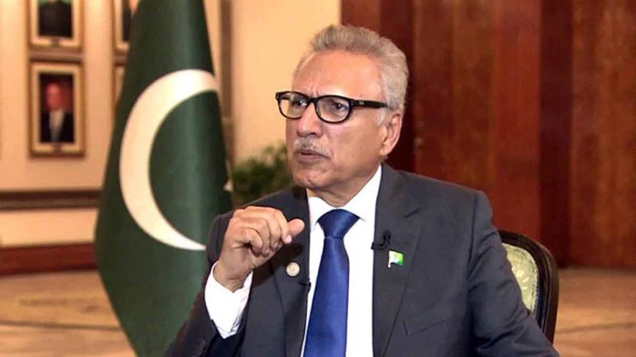 Pakistan made significant progress through prudent policies: President Alvi 