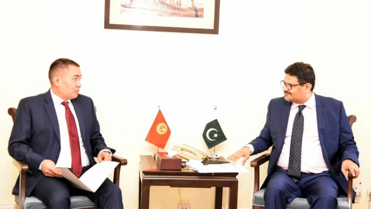Miftah vows to enhance bilateral ties with Kyrgyzstan