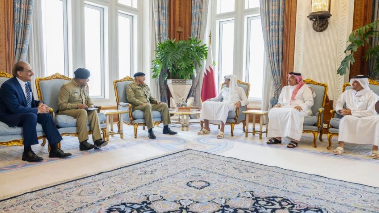 COAS Bajwa calls on Emir of Qatar,  discusses defence and security cooperation
