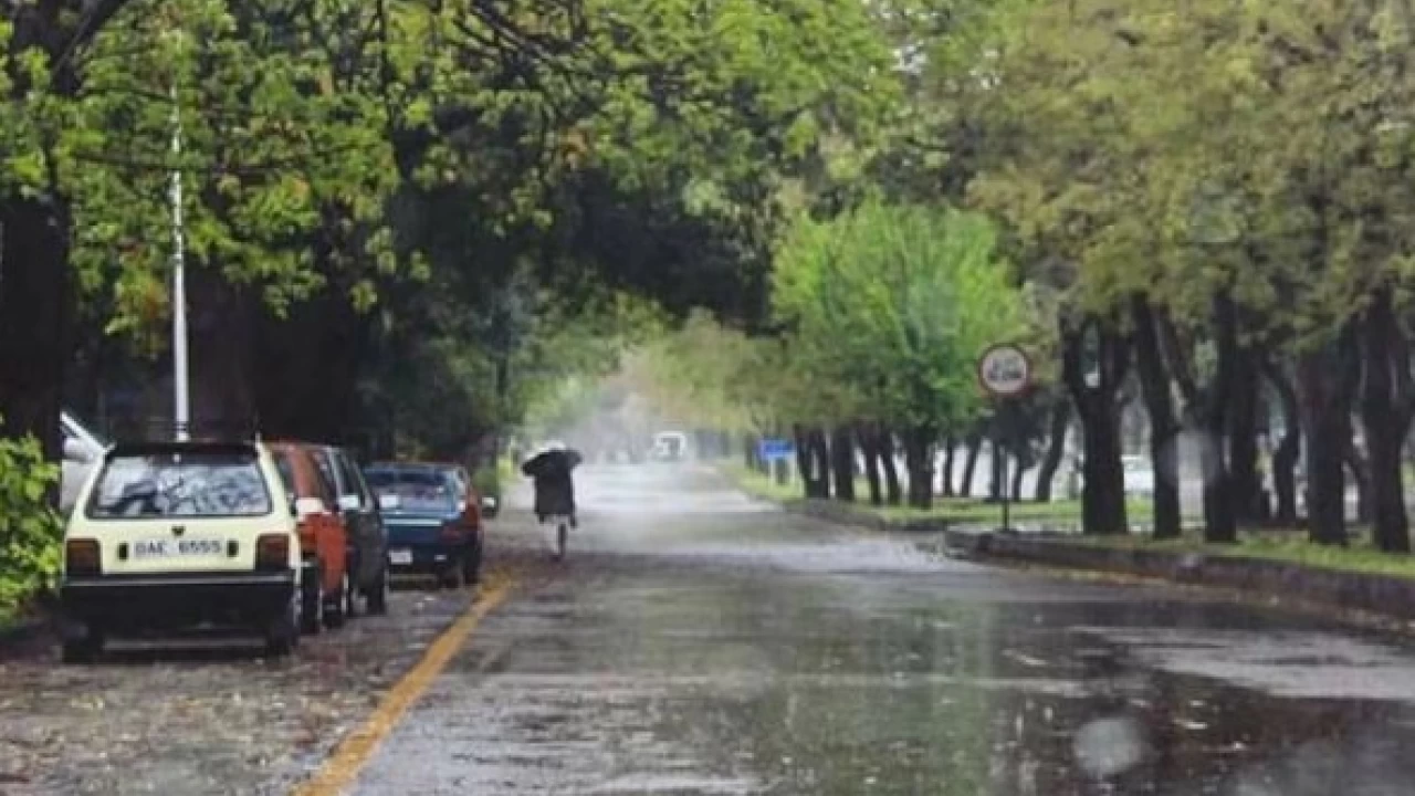 Rain turns weather pleasant in different parts of country