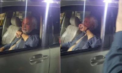 Unidentified people manhandle senior journalist Ayaz Amir in Lahore