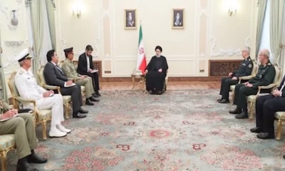 CJCSC, Iranian President discuss matters of strategic interest, regional security