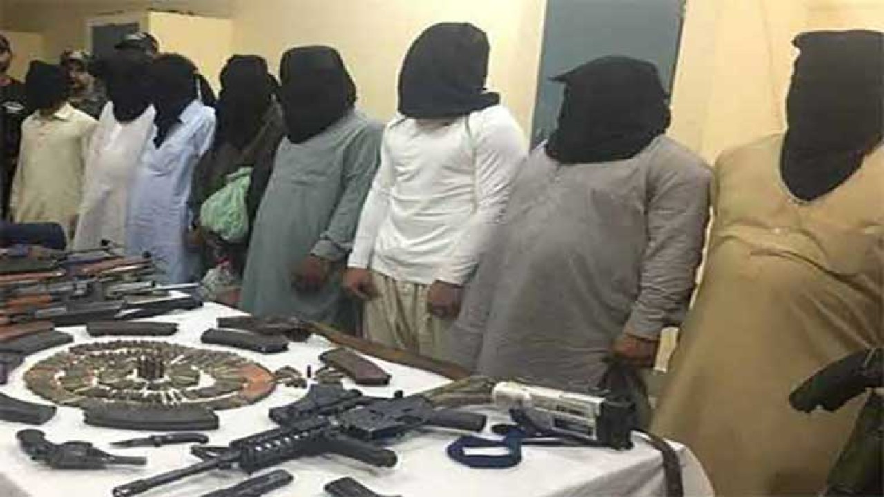 پنجاب: سی ٹی ڈی  کا انٹیلی جنس  بیسڈ آپریشن ، 9 دہشتگرد گرفتار