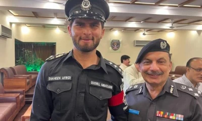 Shaheen Shah Afridi appointed honorary officer of KPK police