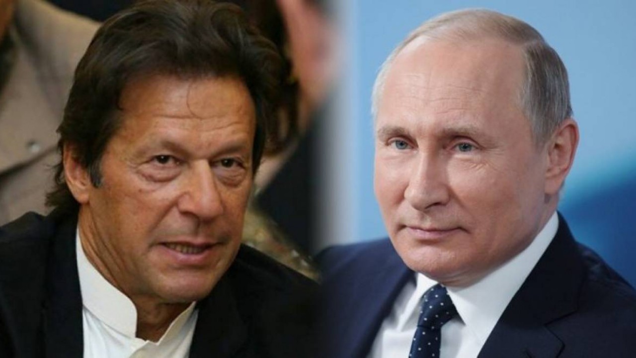 Imran, Putin holds telephonic talk