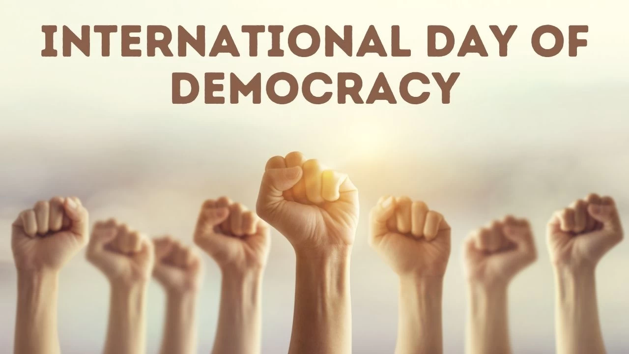 Int’l Democracy Day being observed today