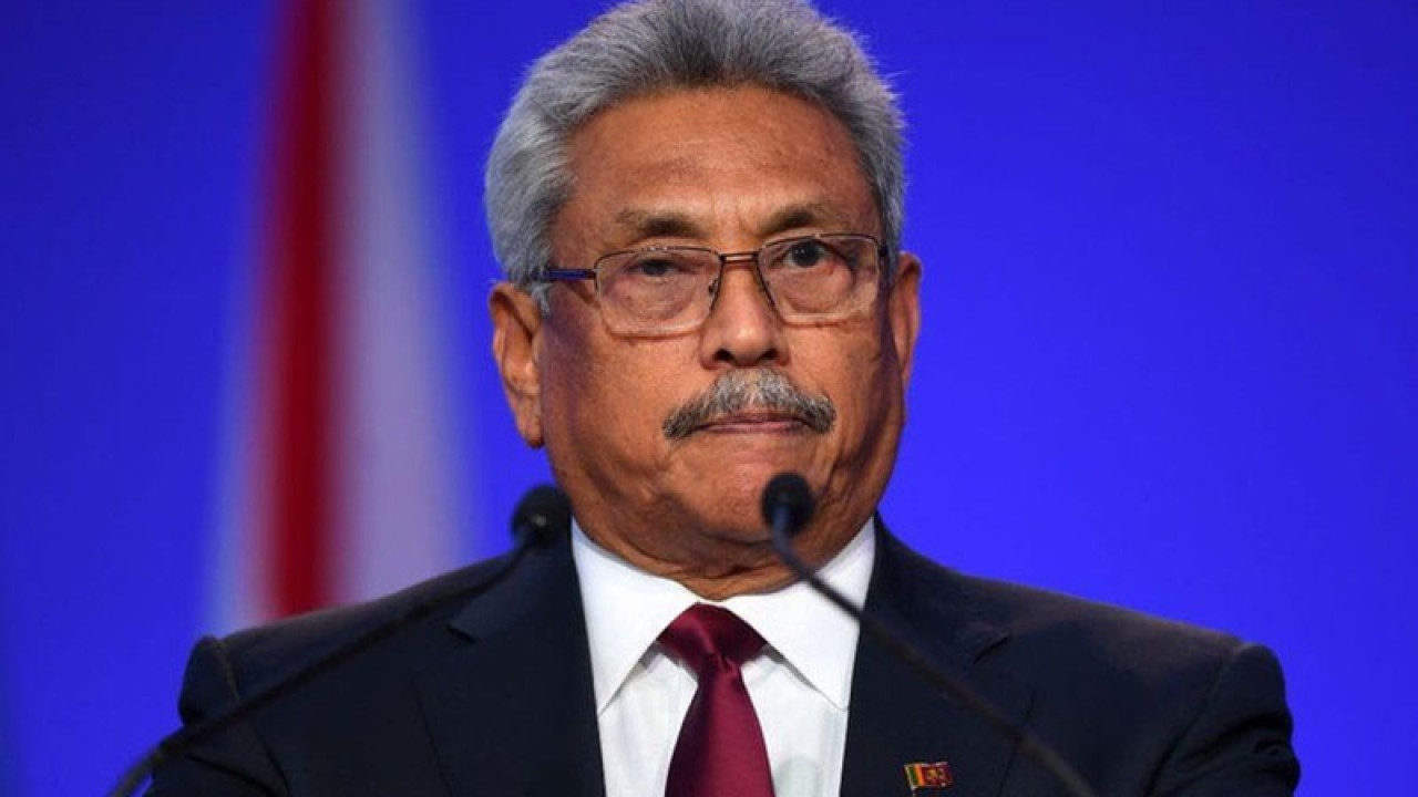 سری لنکا کے صدر نے استعفیٰ دے دیا