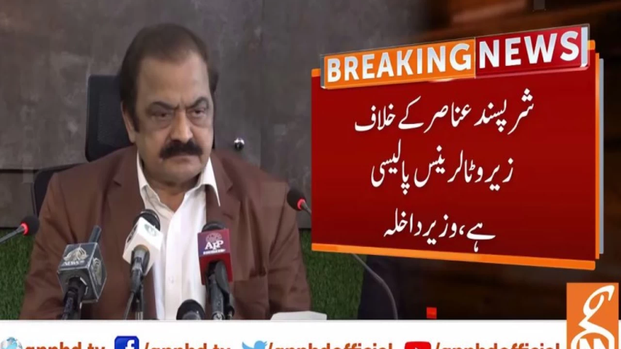 Security in constituencies of by-polls on high alert: Rana Sanaullah