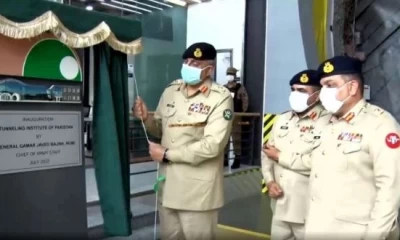 COAS Bajwa inaugurates modern Tunneling Institute of Pakistan
