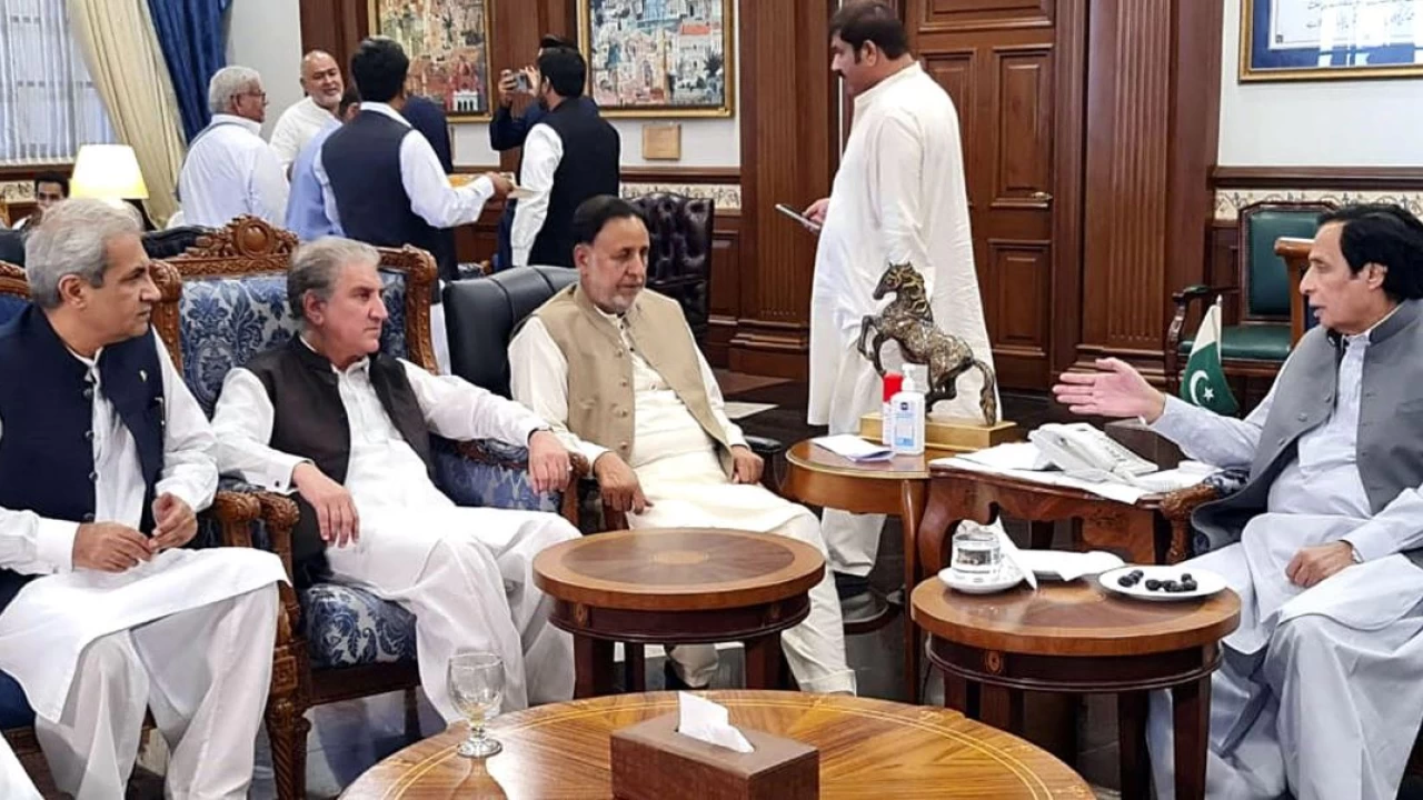 PTI, PML-Q leaders meet ahead of Punjab CM poll