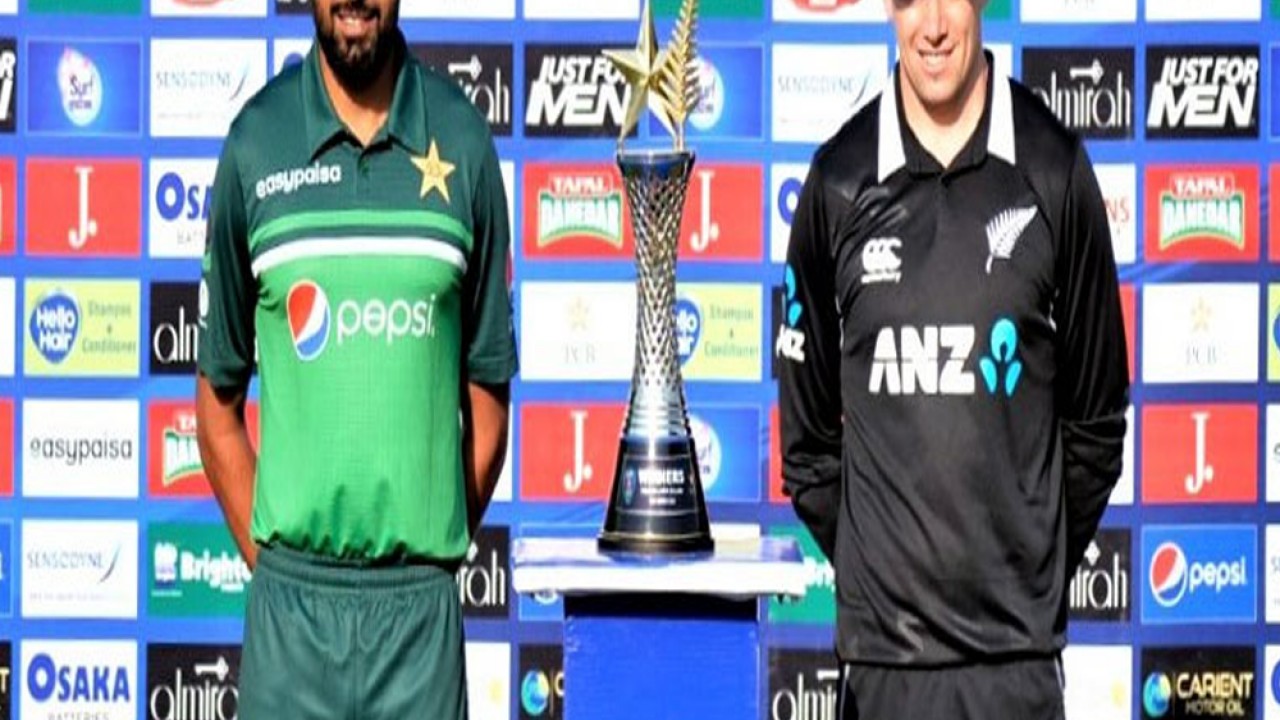 پاکستان نیوزی لینڈ کے درمیان پہلا ون ڈے میچ آج کھیلا جائے گا
