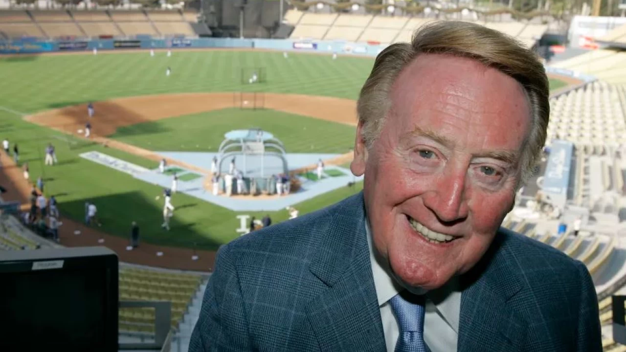 Famed Los Angeles Dodgers broadcaster Vin Scully dies aged 94
