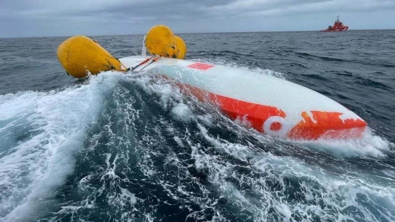 62-year-old man survives 16 hours in capsized boat in Atlantic