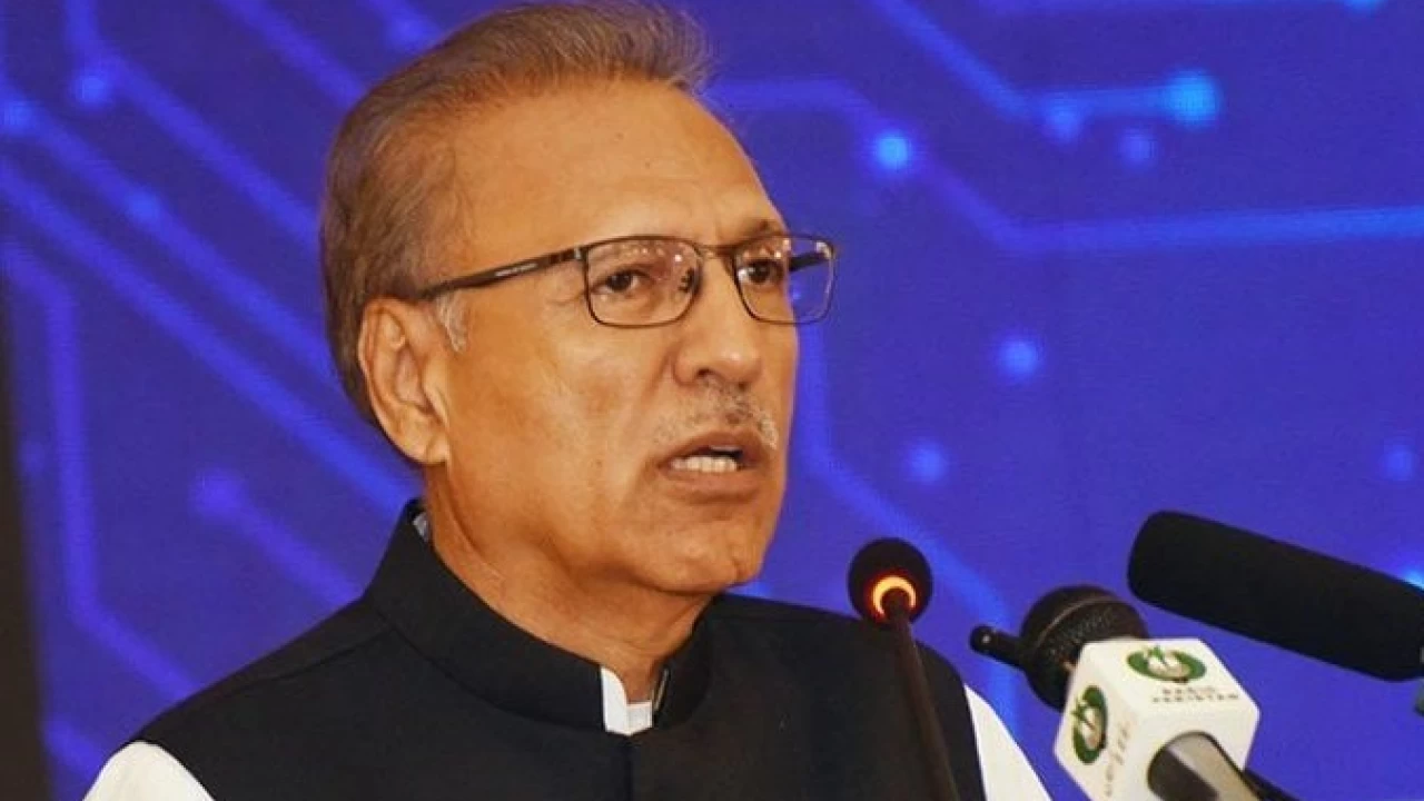 Resolution of Kashmir dispute only way to ensure durable peace: President Alvi