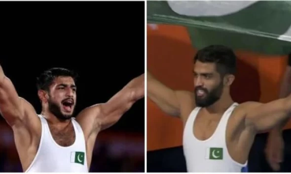 Two Pakistani wrestlers bag silver, bronze medals in Commonwealth Games 202