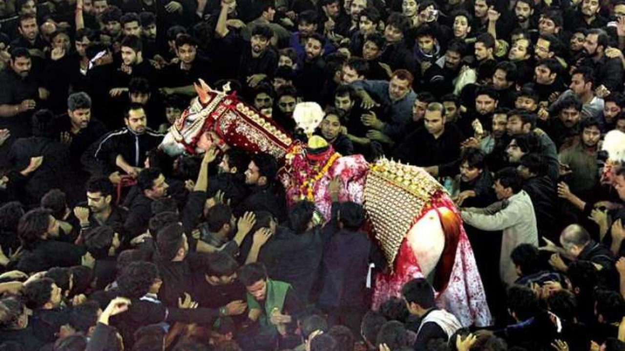 امام عالی مقام کی قربانیوں کی یاد میں ملک بھر میں مجالس اور جلوس