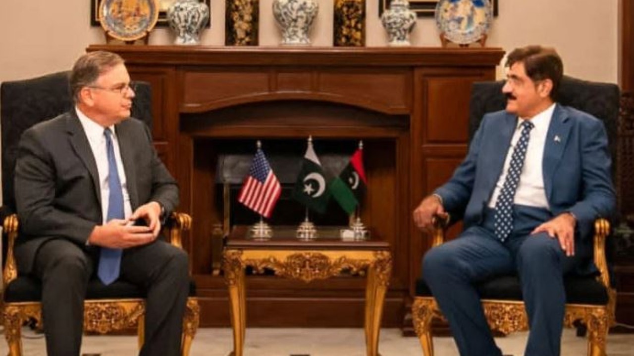امریکی سفیر کا دورہ کراچی: ملاقاتوں میں باہمی تعلقات کیلئے تعاون کا اظہار