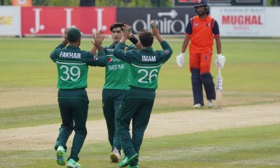 پہلا ایک روزہ میچ، پاکستان نے نیدرلینڈ کو 16 رنز سے شکست دے دی